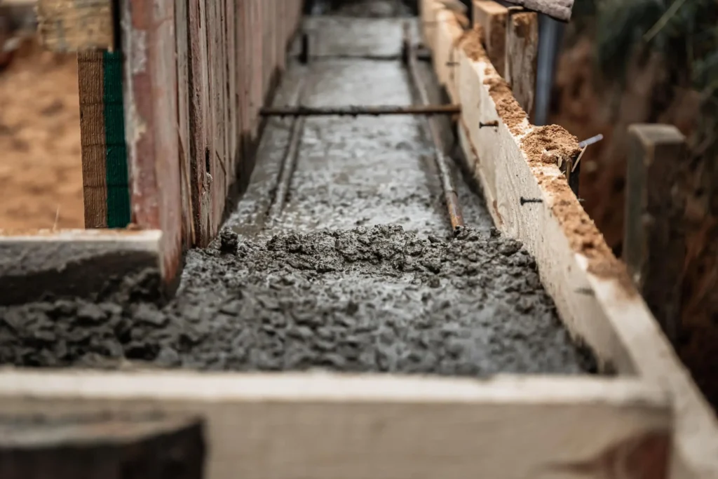 Concrete Foundations Kapiti foundation site prep work.