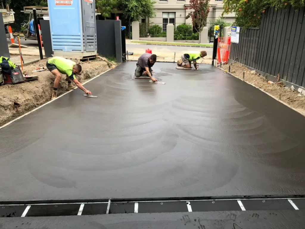 Concrete Kapiti residential concrete slab foundation.