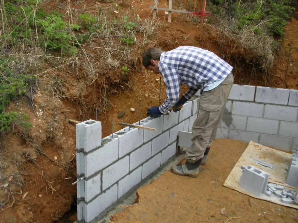 Retaining Walls Kapiti Coast on sloped residential site.